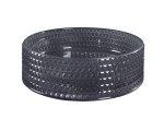 Lavabo Lion 36cm cristal negro sobre encimera