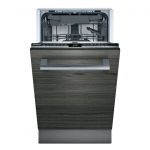 Lavavajillas premium 10 servicios 45x81,5cm acabado negro y acero Siemens