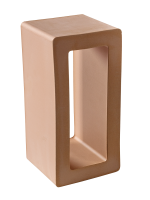 Celosía Lumina Brick 0 Sand Natural 10x20,7x10cm porcelánico