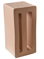 Celosía Lumina Brick 1 Sand Natural 10x20,7x10cm porcelánico