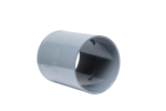 Manguito Unión Diámetro 125MM Hembra-Hembra Gris Con Tope 