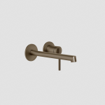  Mezclador lavabo de pared Ingranaggio Bronce caño largo, Gessi