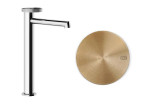 Mezclador caño alto ANELLO Bronze Cepillado 63306/726 Gessi