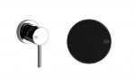 Mezclador de pared Via Tortona Negro Mate 19712/299 Gessi