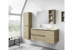 Mueble de lavabo suspendido Velice melaminico en varios acabados Mibaño design