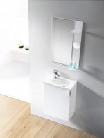 Conjunto mueble de baño OPORTO con lavabo y espejo B&K