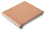 Peldaño MONTSERRAT Beige 27x31cm gres extrusionado biselado