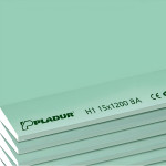 Placa Pladur de yeso natural H1 15X1200X2600mm con Borde Afinado REF. 161422