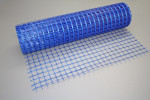 Rollo 50m malla de fibra de vidrio azul especial para pavimentos 40x40