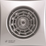 Extractor Silent-100 CHZ Silver Ecowatt con Higrostato S&P