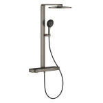 Sistema de ducha con termostato Rainshower Grafito Cepillado