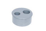 Tapón PVC reductor doble Macho-Hembra 125/50/40 Gris