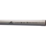 Tubo Liso PVC Evacuación Canalón 3ML, DIAM. 125mm