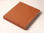Vierteaguas MONTSERRAT Rojo 27x31cm gres extrusionado biselado