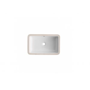 Lavabo bajo encimera blanco rectangular AGRES