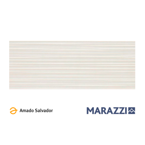 Revestimiento CHALK butter Struttura Fiber 3D 25x76cm Marazzi