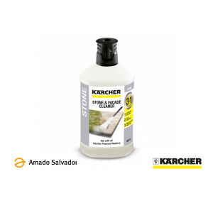 Detergente Hidrolimpiadora Karcher para piedra, fachada y piscinas 1L