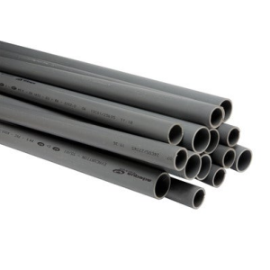 Tubo Liso PVC Evacuacion Diam 160MM / Largo 1ML C/Junta Pegada