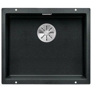 Fregadero Bajo encimera purador II 500-U silgranit 53x46 cm en acabado antracita  Blanco Germany