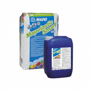 MAPELASTIC SMART Conjunto A+B mortero bicomponente para impermeabilización 30Kg