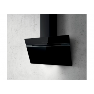 Campana extractora vertical Stripe negra 90 cm Elica