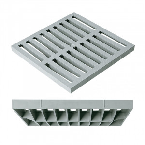 Tapa con rejilla peatonal 300x300 JIMTEN Ref.34040