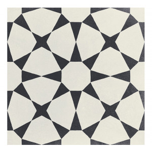 Pavimento CUBAN White Star 22,3x22,3cm porcelánico Harmony
