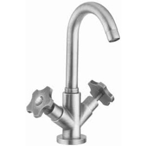GIO SWAROVSKI MONOBLOC Grifo lavabo bimando cromo REF. 3657/A OLYMPIA