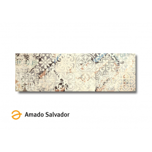 Revestimiento Texas Beige 31,5x100 cm Pasta Blanca Luxe+Rectificado