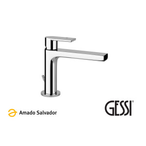 Grifería Via Manzoni Monomando Lavabo Cromo Gessi Rubinetteria 38602/031