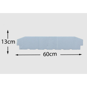 Bovedilla Eps Poliestireno Canto 13 100cm Largo x 62cm Entre Ejes