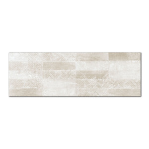 Revestimiento GROUND decorado Guess Terra 30x90cm pasta blanca Keramik Style