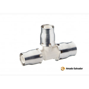 Multicapa te reducida 20-16-16 mm a  90º  Frankische Germany