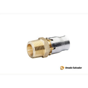 Multicapa racor rosca macho 1/2 a  16 mm Frankische Germany