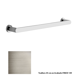 EMPORIO accesorio Toallero barra 45 cm acabado finox 38900/149 Gessi