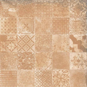 Pavimento ALHAMAR Decorative C3 salmon 33x33cm gres extrusionado pasta blanca Exagres
