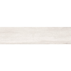Pavimento AMAZON White 22x90cm madera porcelánica pasta blanca antihielo