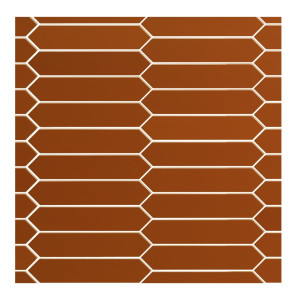 Revestimiento ARROW RUSSET 5x25cm Equipe Cerámicas