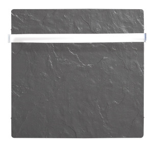 Radiador eléctrico toallero de diseño Avant wifi cuadrado 800w Pizarra Azabache