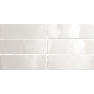 Revestimiento ARTISAN WHITE 6,5X20cm Equipe Cerámicas