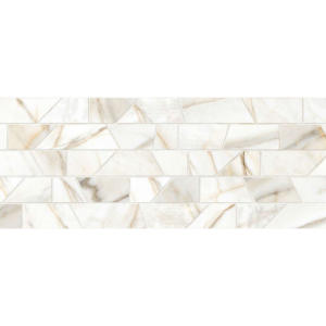 Revestimiento Nara Gold 40x120cm Pasta blanca rectificado