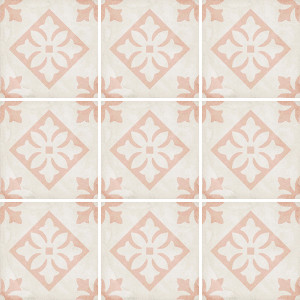 Pavimento ART NOUVEAU PADUA PINK 20x20cm Equipe Cerámicas
