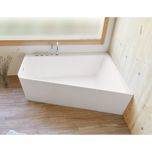 Bañera acrílica Trento Angolo Derecha 178x130cm 
