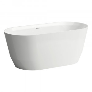 Bañera de Marbond Laufen PRO exenta en blanco 150x70x59cm
