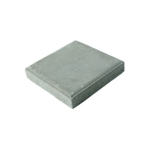 Baldosa hidráulica de hormigon lisa 20x20x3cm gris