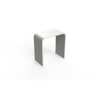 Asiento de ducha solid surface 38x38x21cm