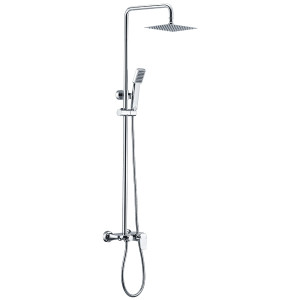 Conjunto Liverpool columna de bañera cromo
