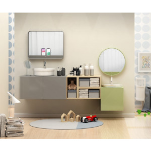 Mueble de baño configurable MOOD con lavabo B&K