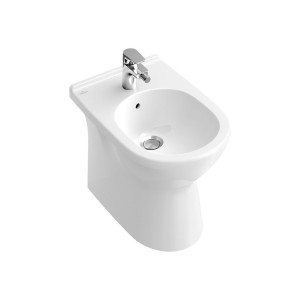 Bidé a suelo O.NOVO btw pegado a pared villeroy boch