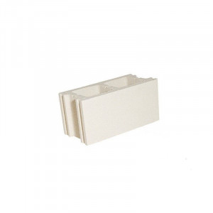 Bloque Liso MONDUVER 15x20x40cm Blanco Hidrofugado